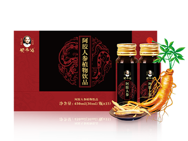阿胶人参植物饮品